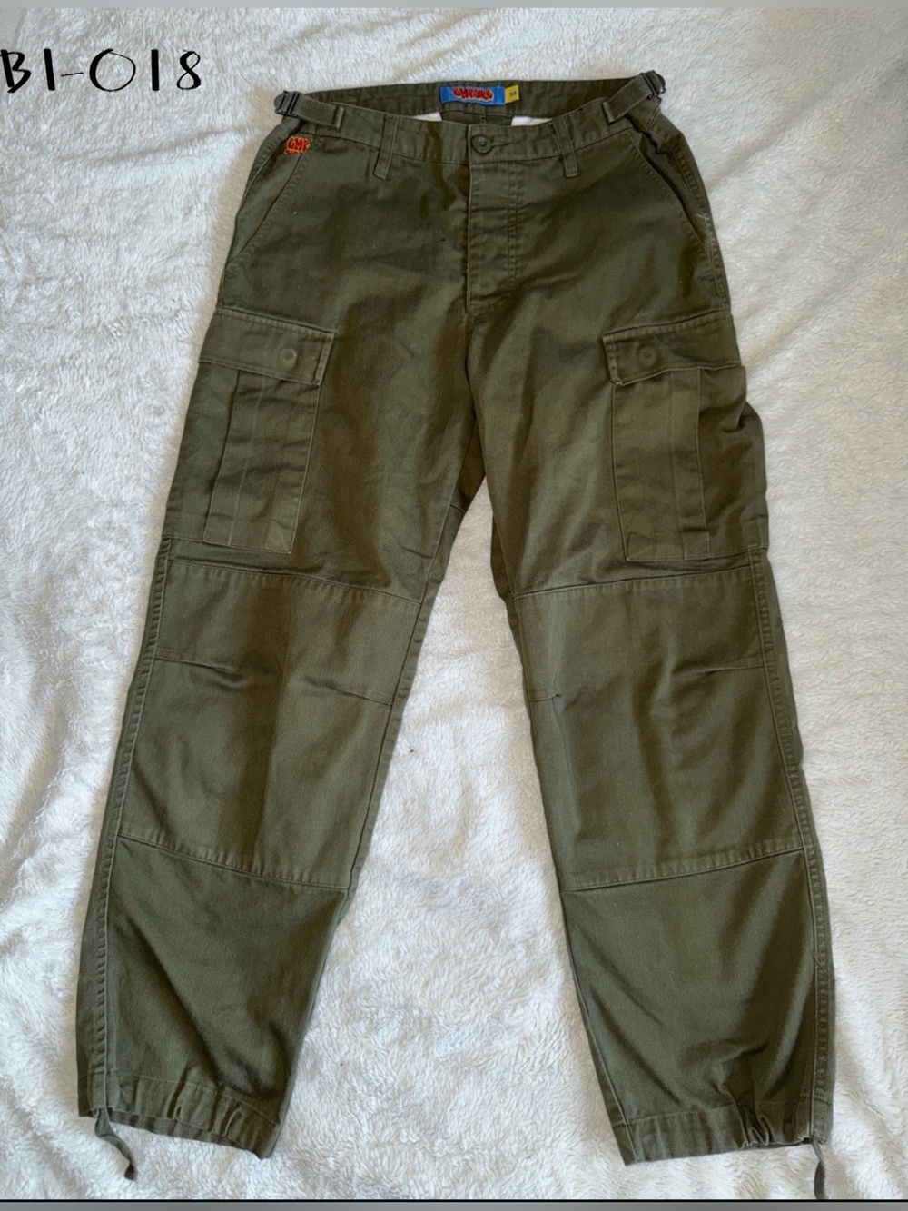 Empyre utility cargo pants skater Y2K olive green Size 28